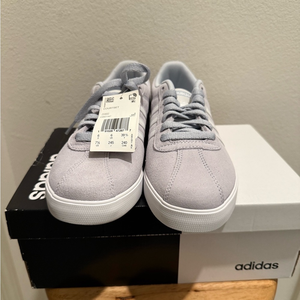 Adidas Courtset (DB0147) – Neutral Grey Suede